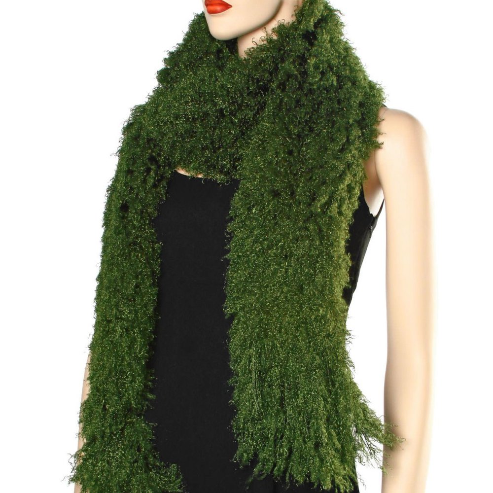 Lamb Faux Fur Muffler